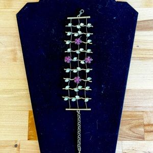 Bejeweled with Crystals 9” Bracelet for women